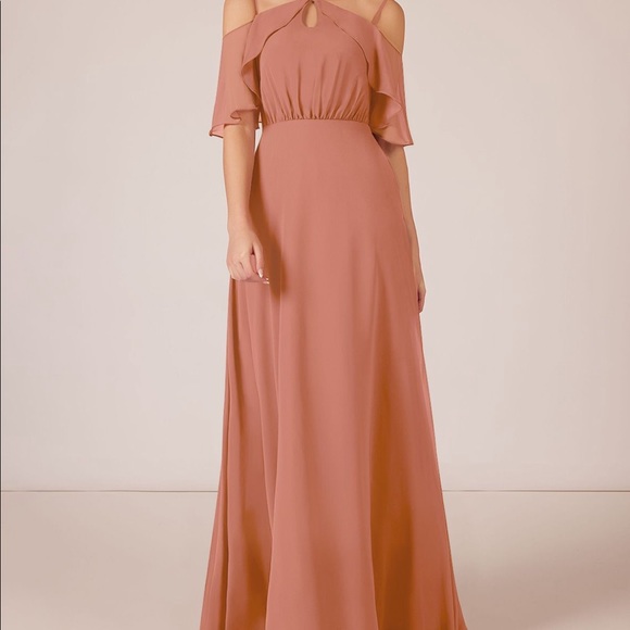 Azazie Adele bridesmaid dress mai tai - Picture 2 of 3